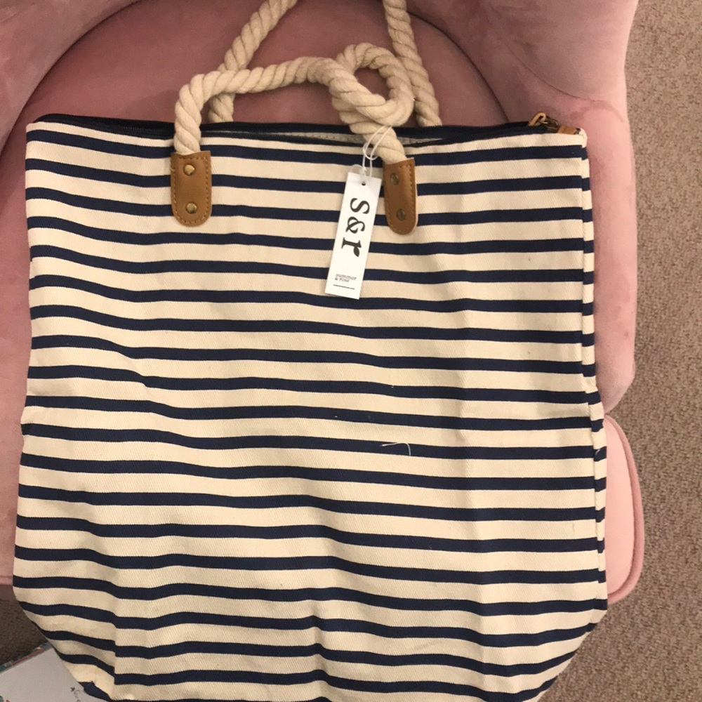 Summer and rose tote
